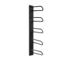 Uscător de prosoape de design LOJIMAX colecția PRUSIAS 1000x400 mm, Negru