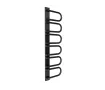 Uscător de prosoape de design LOJIMAX colecția PANA 1170x520 mm, Negru