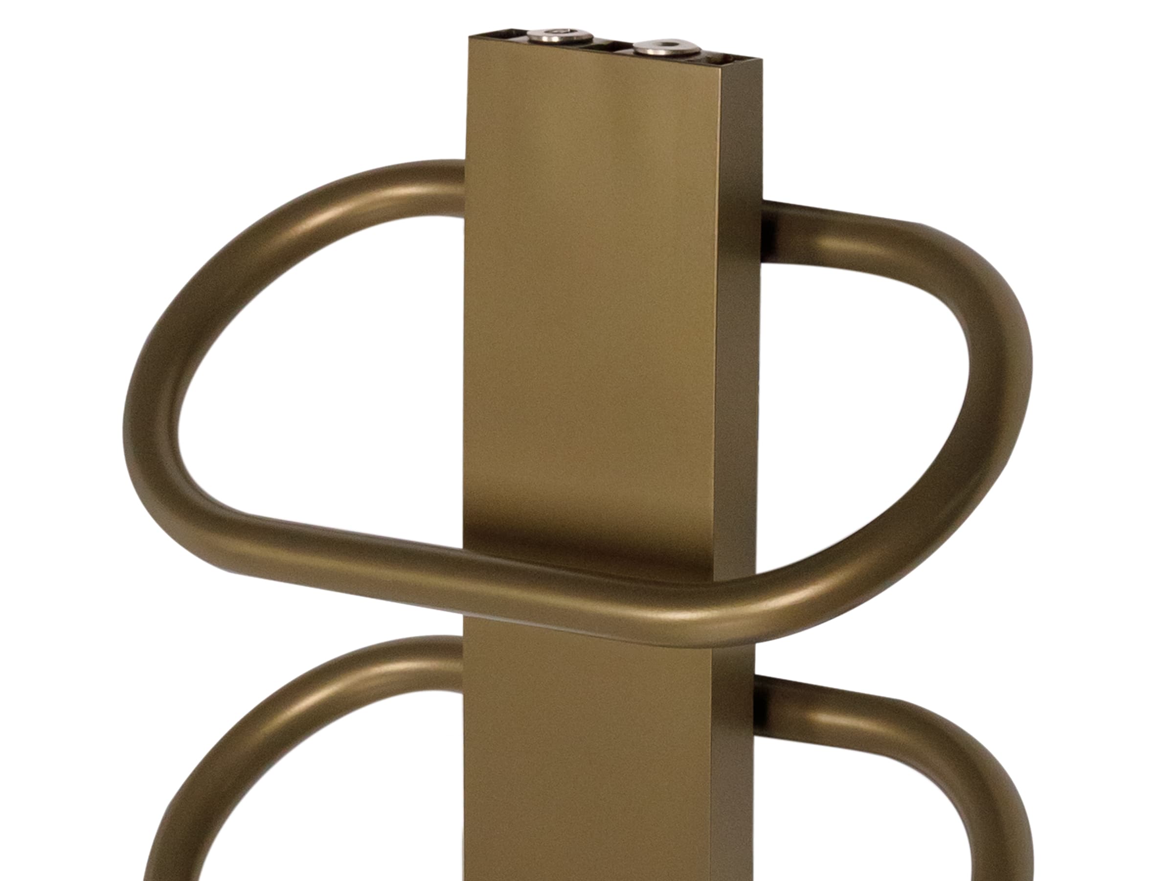 Uscător de prosoape decorativ LOJIMAX, colectia PEARL inaltimea 530 mm. latimea 400 mm. RAL MY-512 luciu