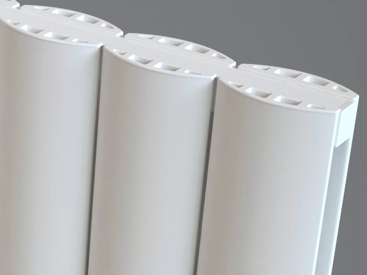 Calorifer decorativ LOJIMAX, colectie OTIS DOUBLE 300 mm. 308 mm.