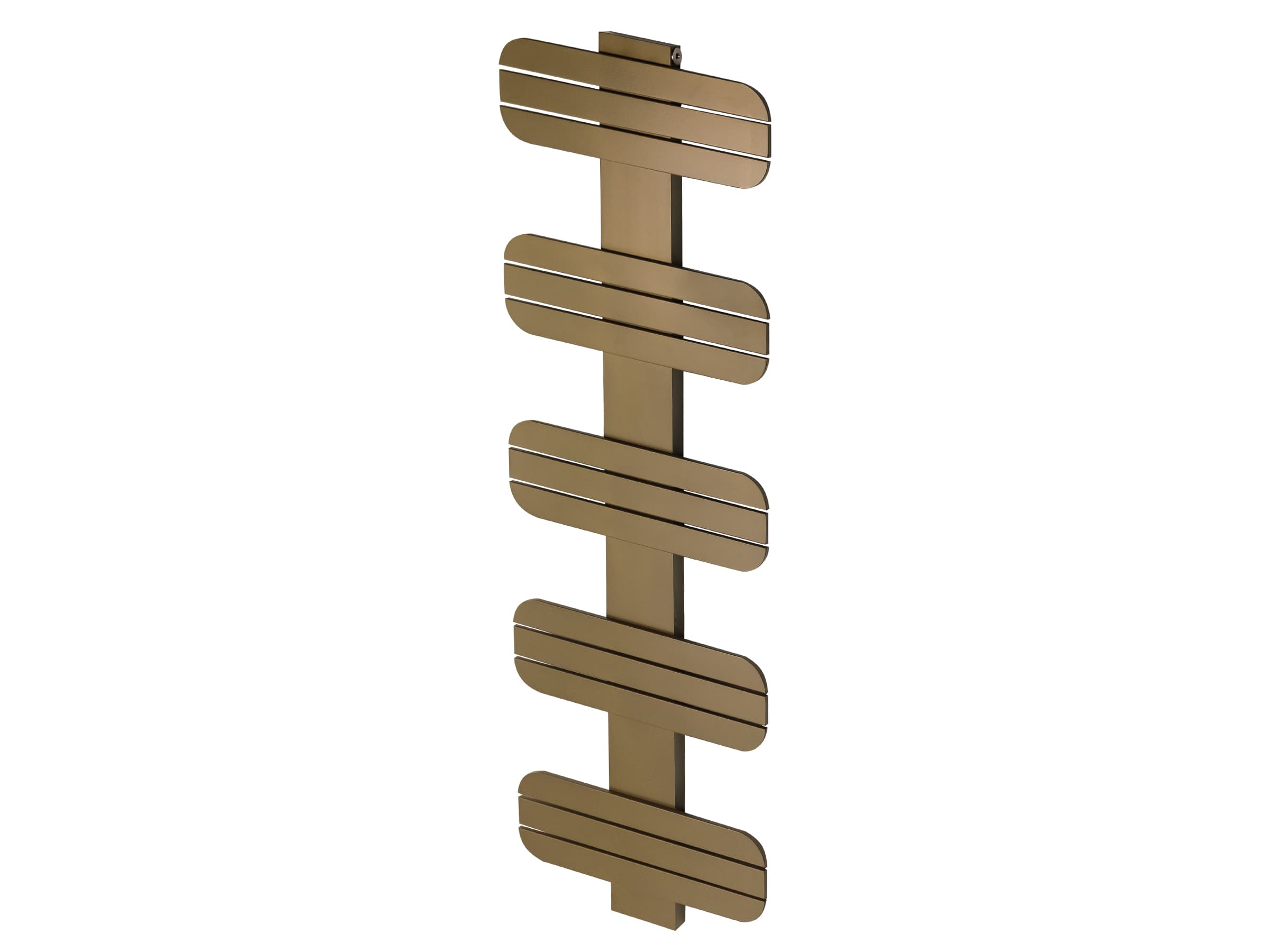 Дизайнерский полотенцесушитель LOJIMAX, коллекция DOSIA Высота 250 мм. Ширина 400 мм. RAL MY-512 глянец