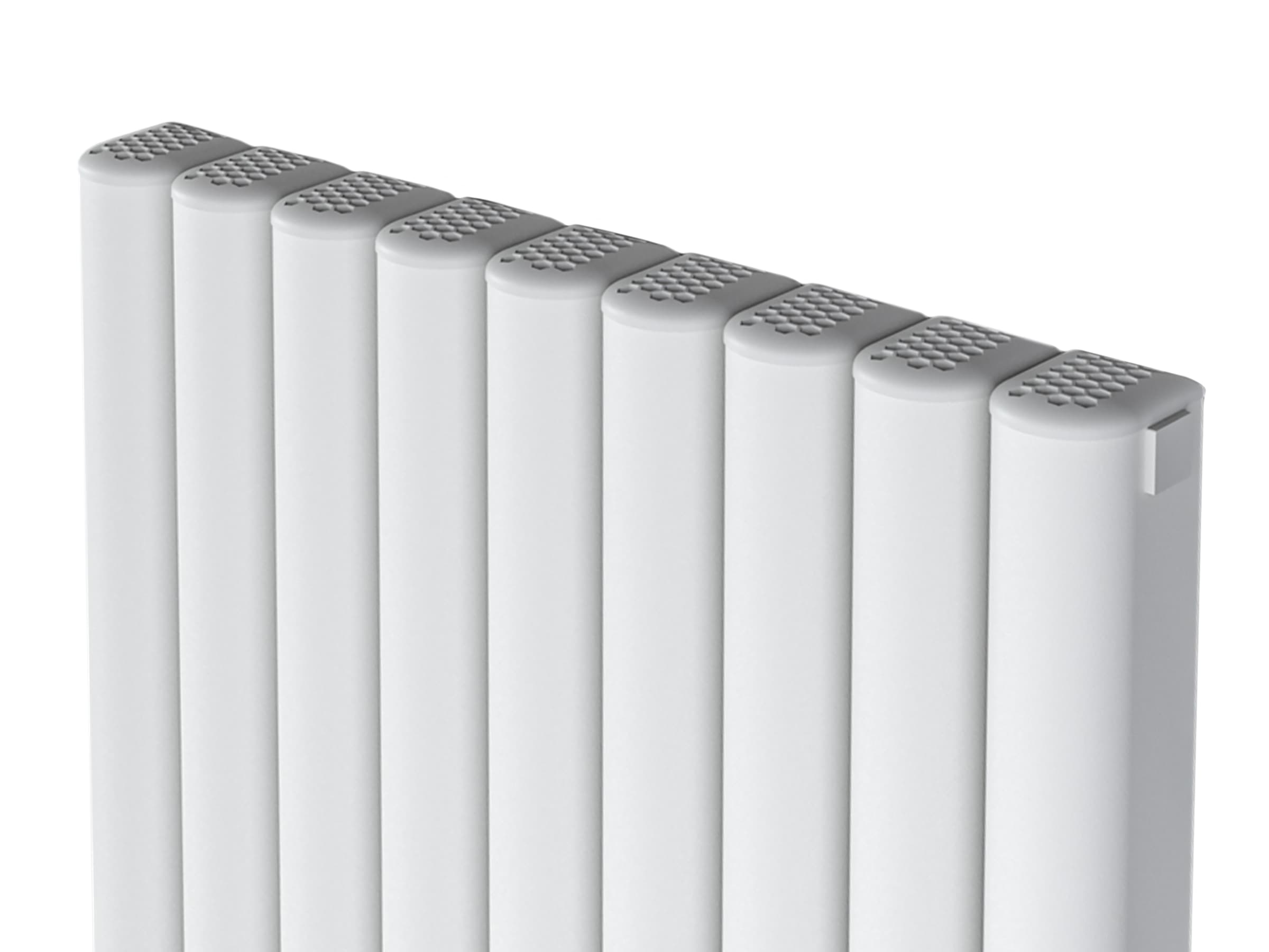 Calorifer decorativ LOJIMAX, colectia  VOLE inaltimea 200 mm. latimea 188 mm. alb mat