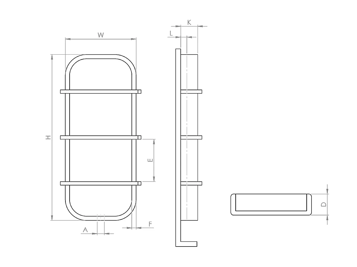 Uscător de prosoape decorativ LOJIMAX, colecția BOLITA Lățime 525 mm. Înălțime 500 mm. alb mat