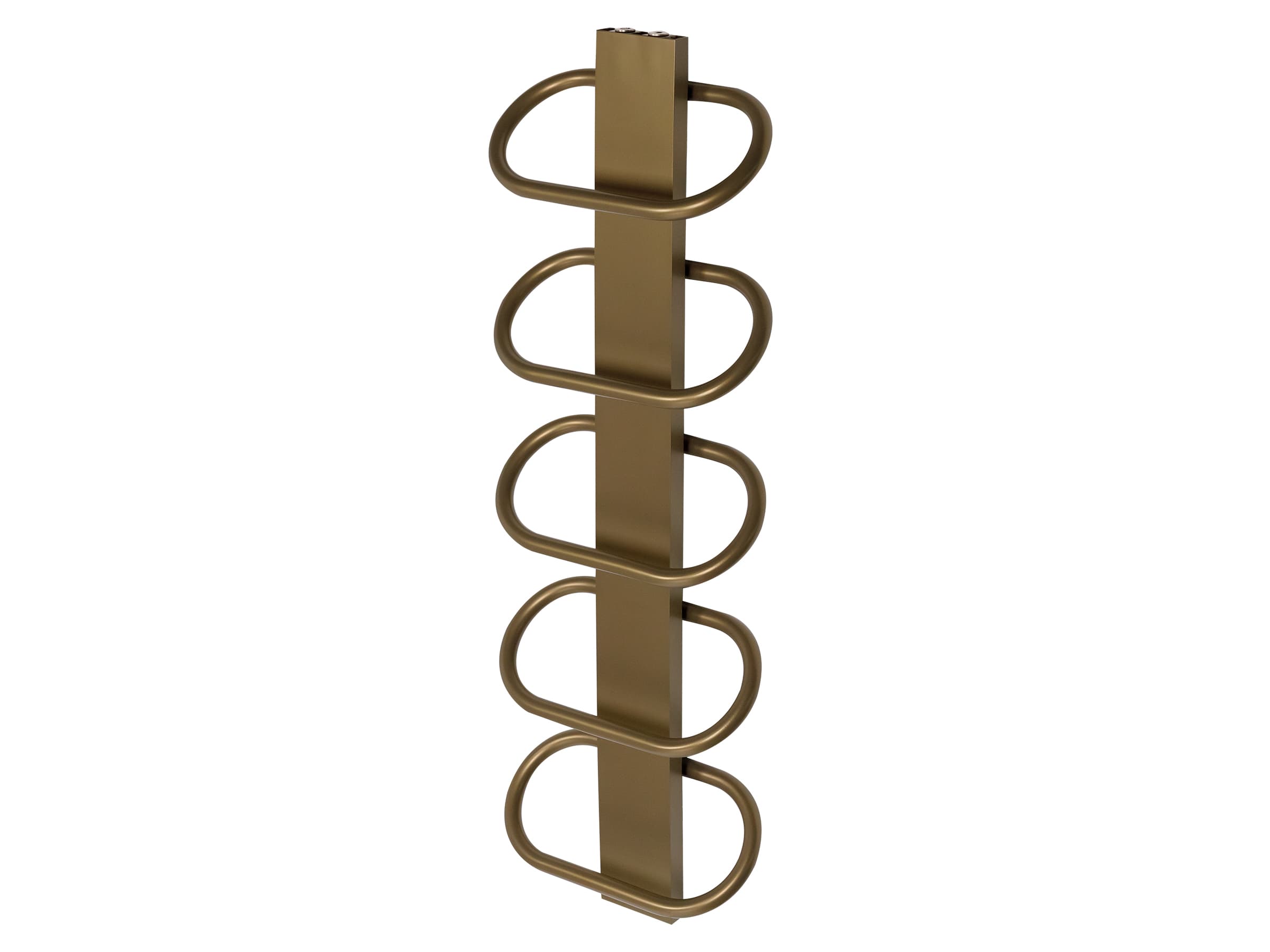 Uscător de prosoape decorativ LOJIMAX, colectia PEARL inaltimea 530 mm. latimea 400 mm. RAL MY-512 luciu