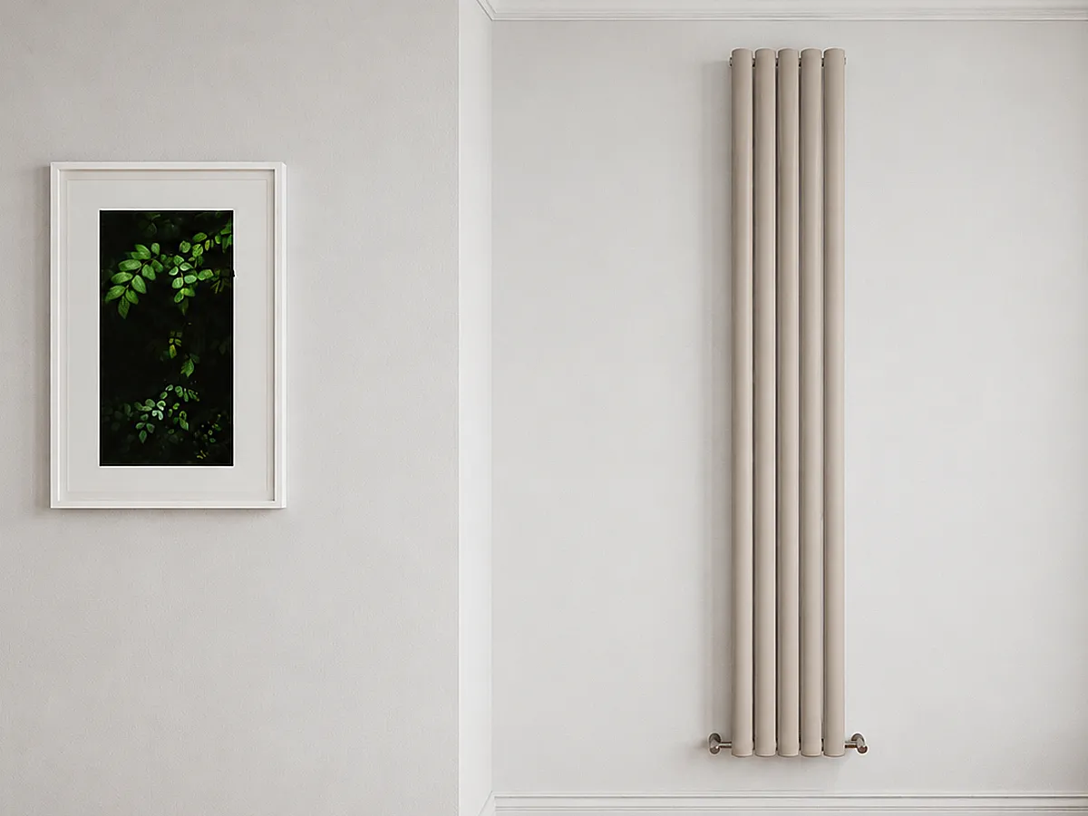 Radiator de design CARISA, colecția TALLIS DOUBLE, 1800x470 mm, KIWI