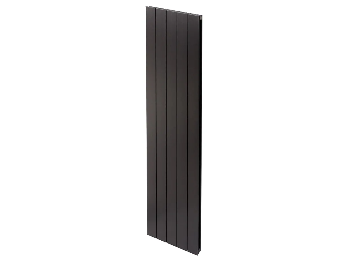 Calorifer decorativ  LOJIMAX colecția KALSEDON DOUBLE 1600x470 mm, BLACK SATIN