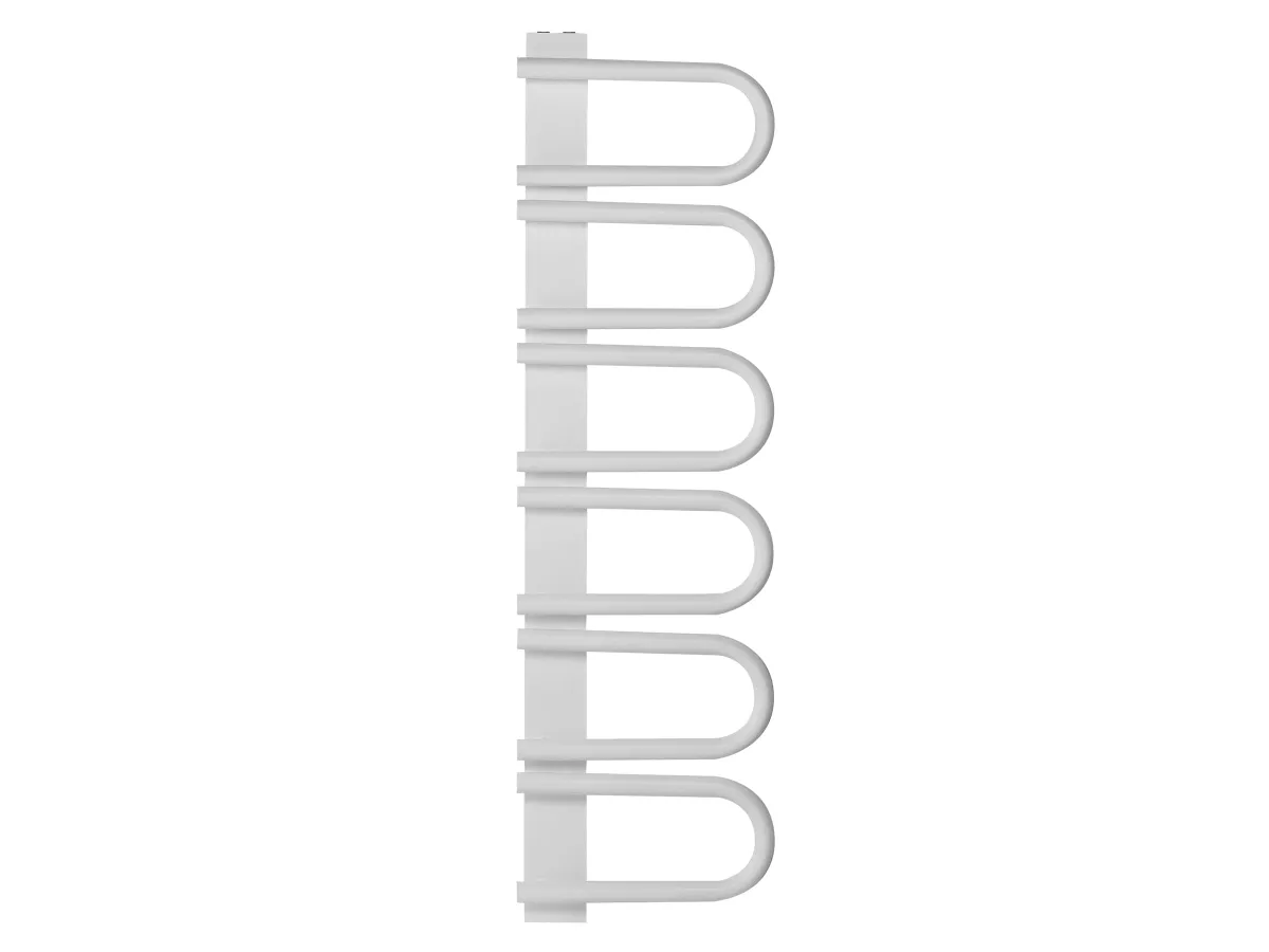 Uscător de prosoape de design LOJIMAX colecția PANA 1170x520 mm, Alb