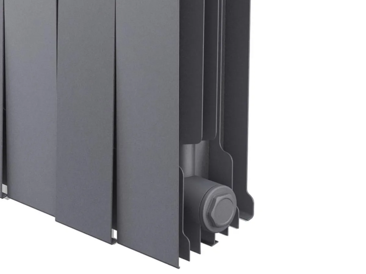Calorifer bimetal Royal Thermo PianoForte 500 Silver Satin