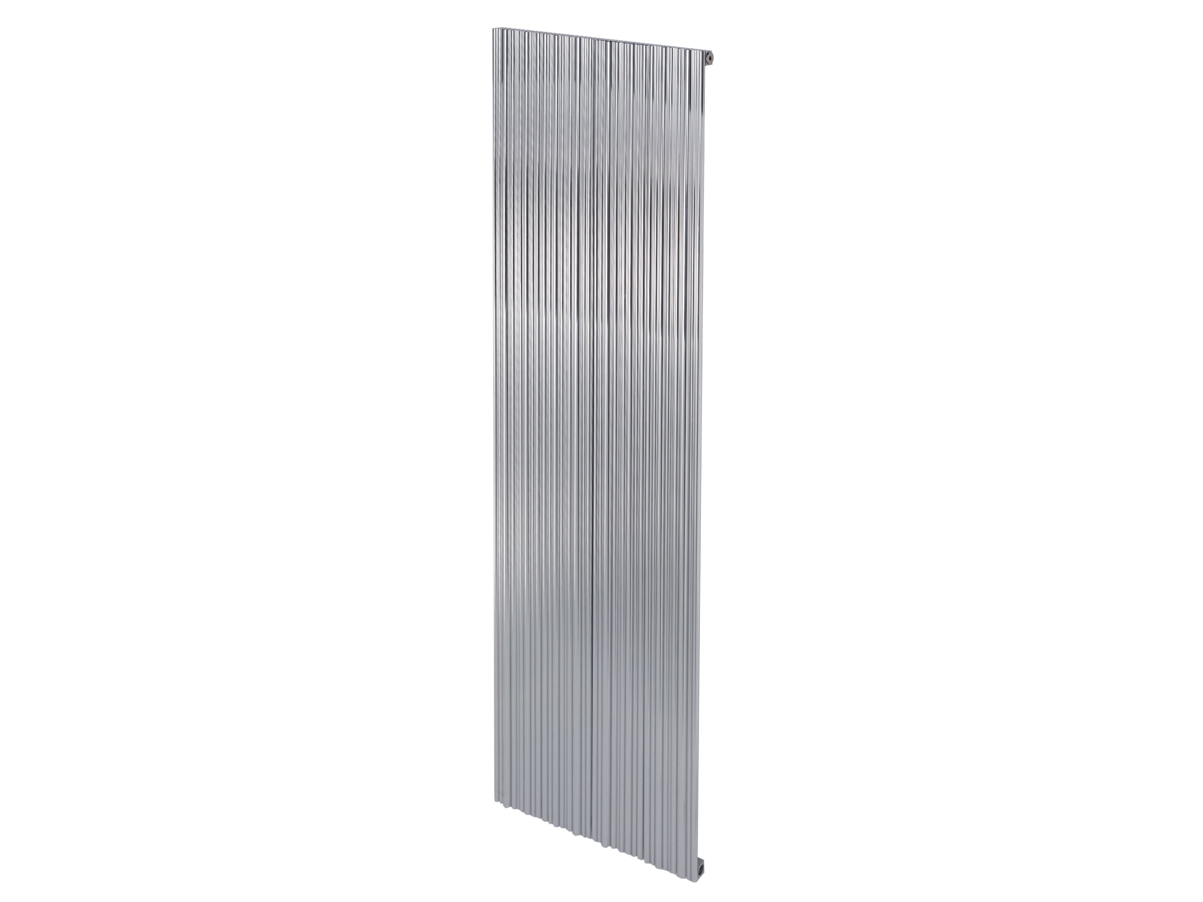 Calorifer decorativ LOJIMAX, colectia BAMBOO inaltimea 300 mm. latimea 239 mm. CHROME ANODISING